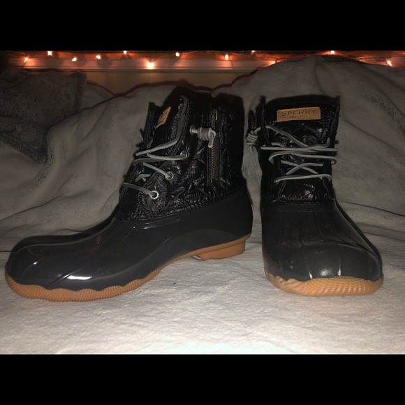 sperry duck boots poshmark